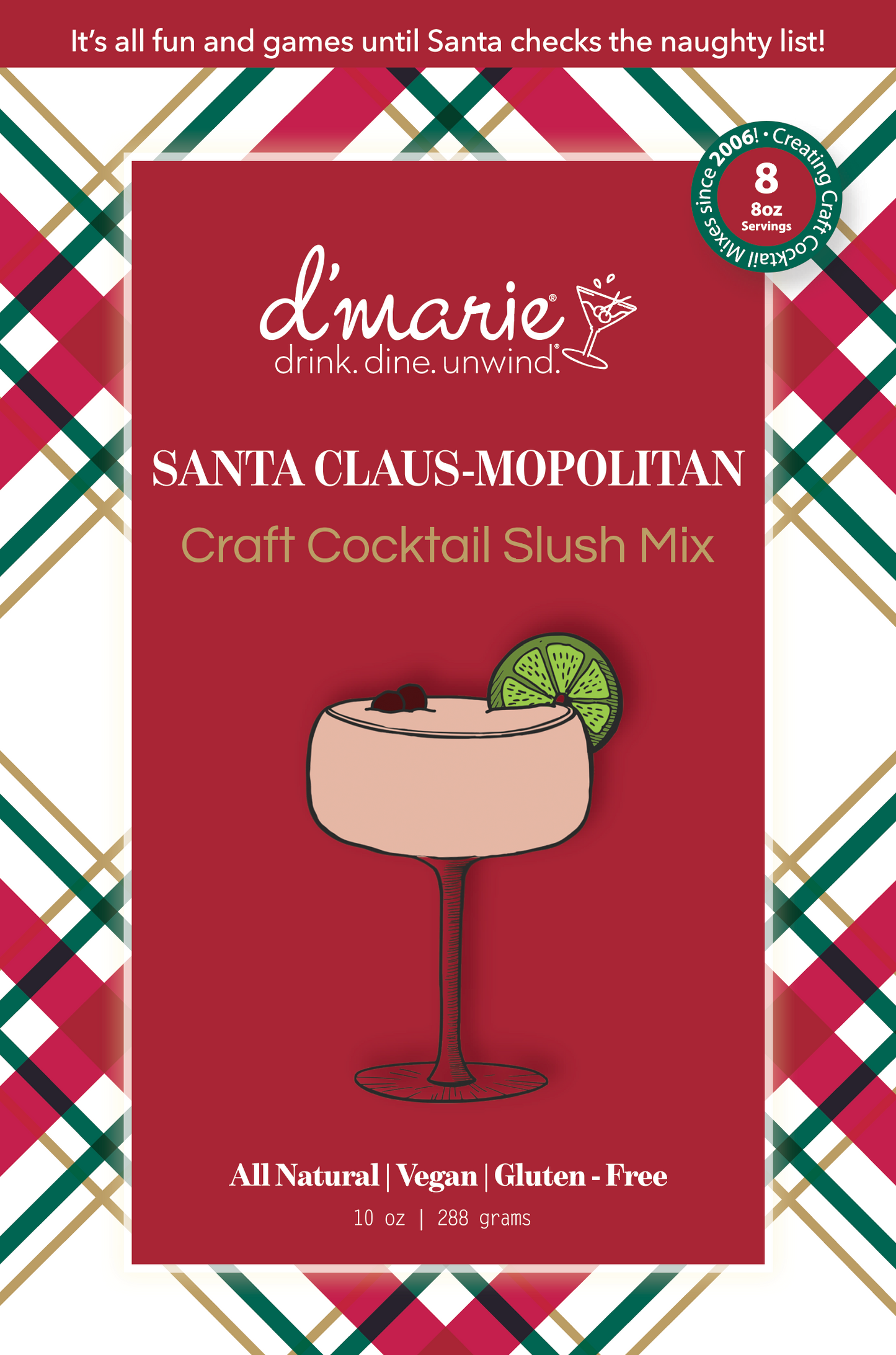 D'Marie Craft Cocktail Slush Mix