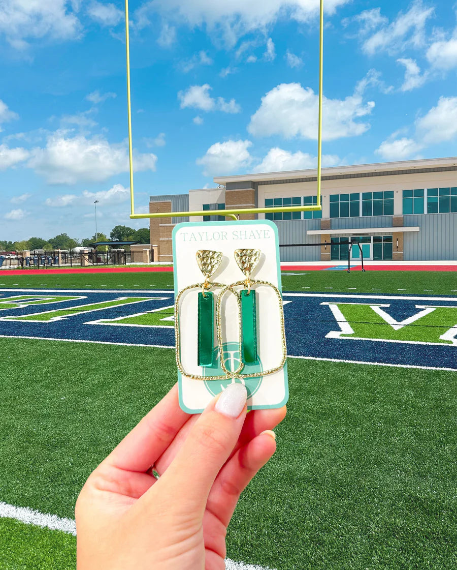 Taylor Shaye Rita Glitter Stick Hoops