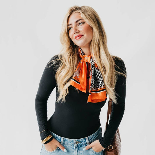 Printed Equestrian Scarf
