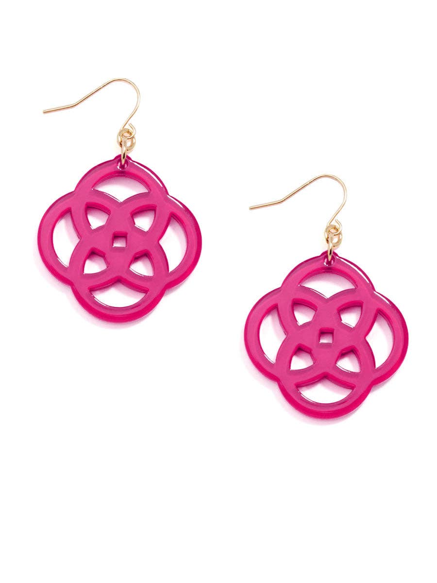 Zenzii Clover Drop Earring