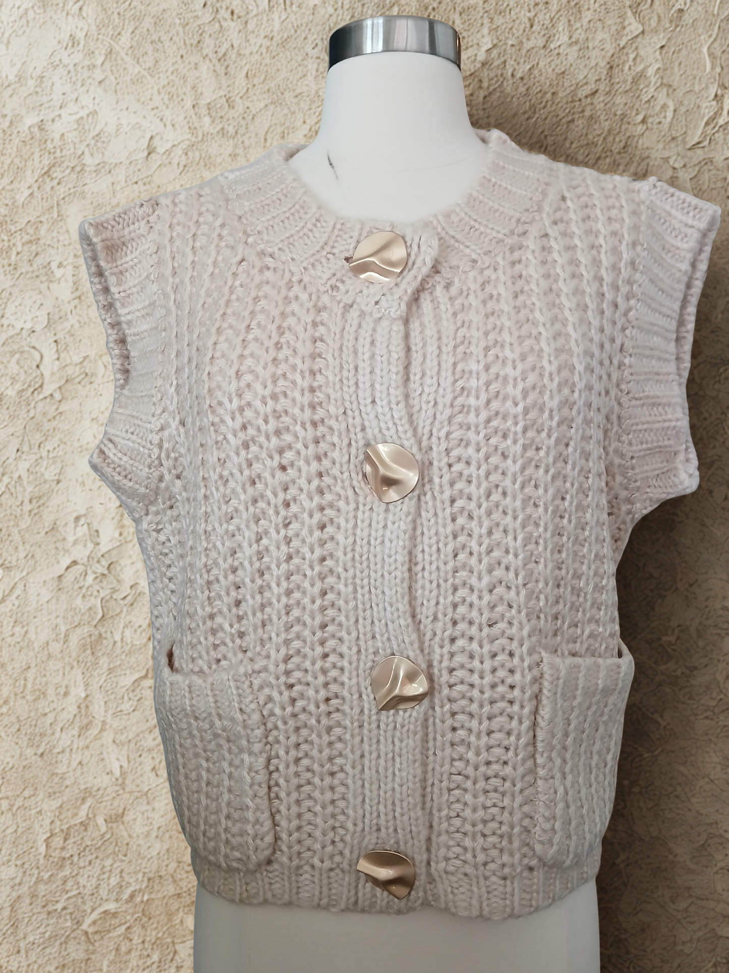 Maya Chunky Knit Vest