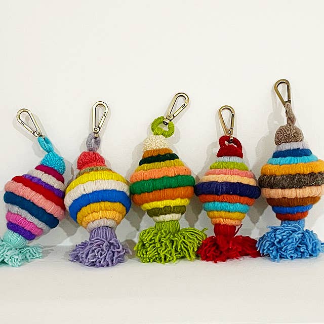 Zero Waste Honeycomb Keychain