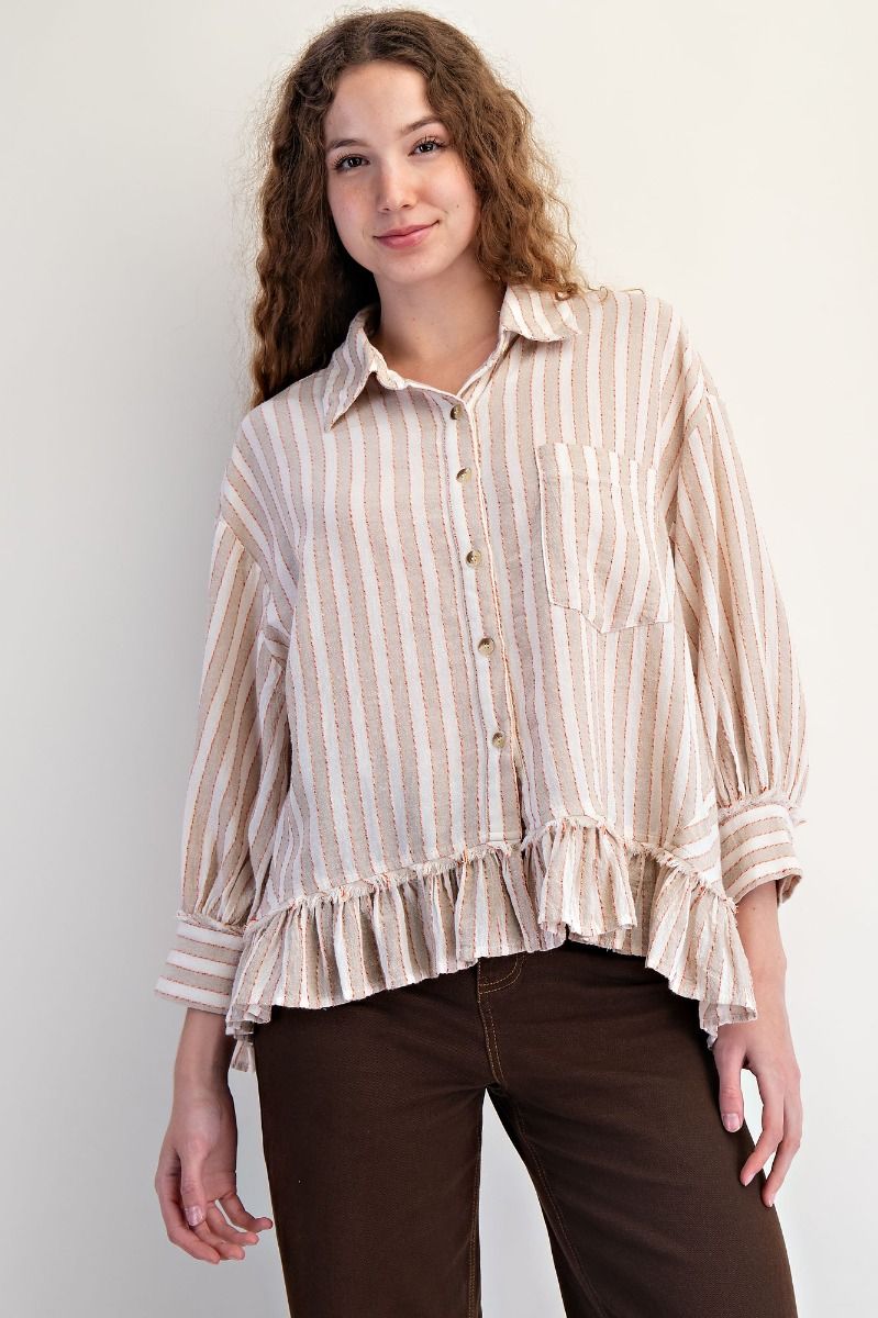 Alex Button Down Top