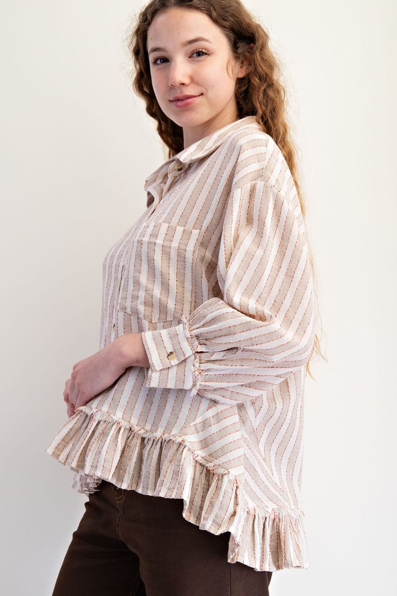 Alex Button Down Top