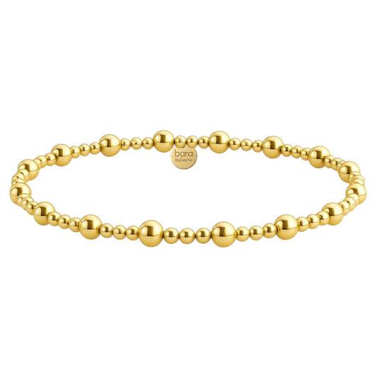Angelina Gold Filled Beaded Bracelet