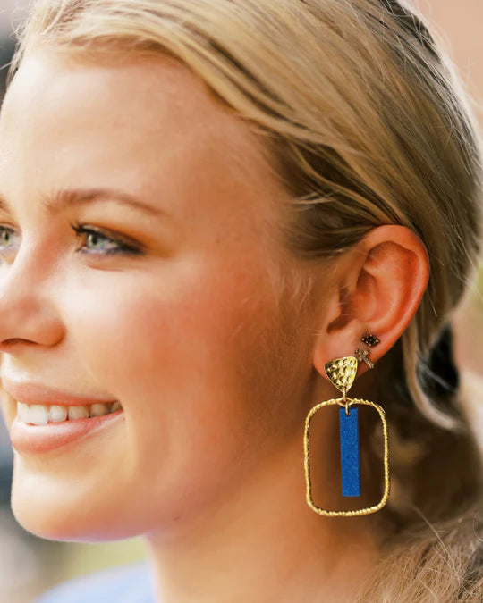Taylor Shaye Rita Glitter Stick Hoops