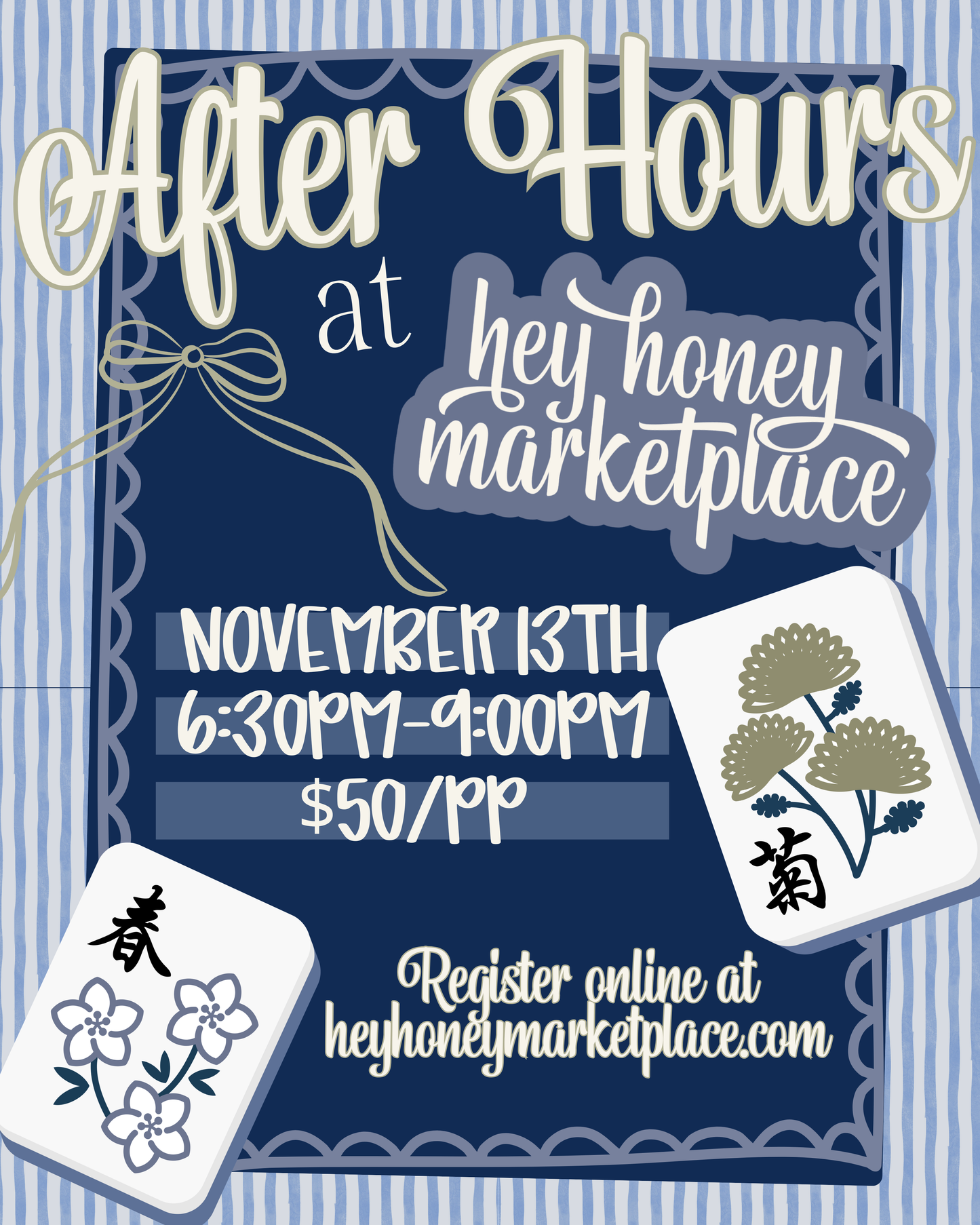 After Hours at Hey Honey - Mahjong
