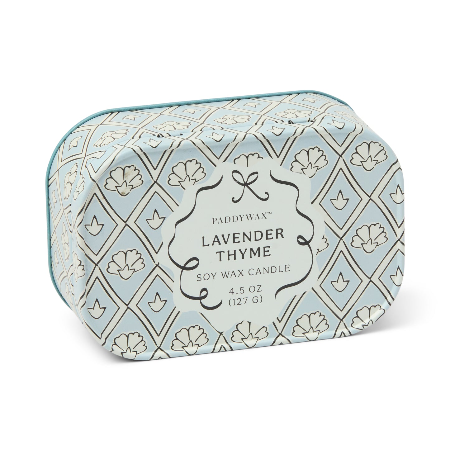CHÉRIE PRINTED TIN SINGLE WICK CANDLE (PICK-UP ONLY)