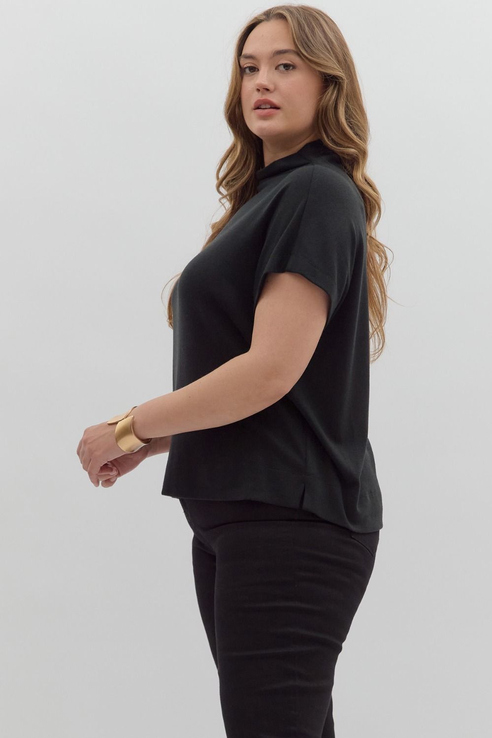 Daphne Short Sleeve Knit Top
