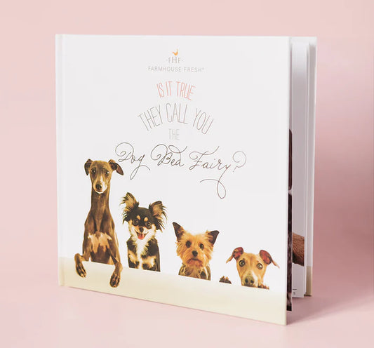FarmHouse Fresh Dog Bed Fairy Non-Profit Donation Book