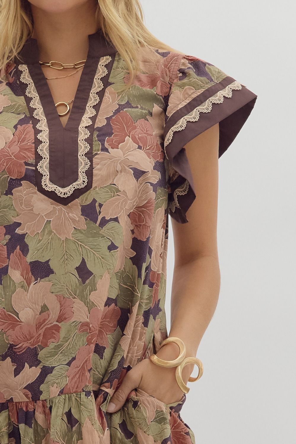 Fancy Floral Dress