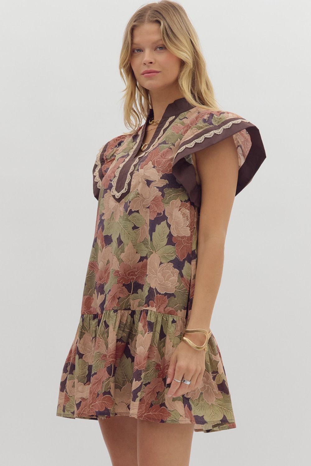 Fancy Floral Dress