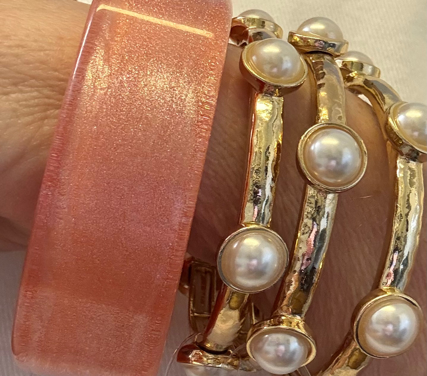 Goldie Pearl Bracelet