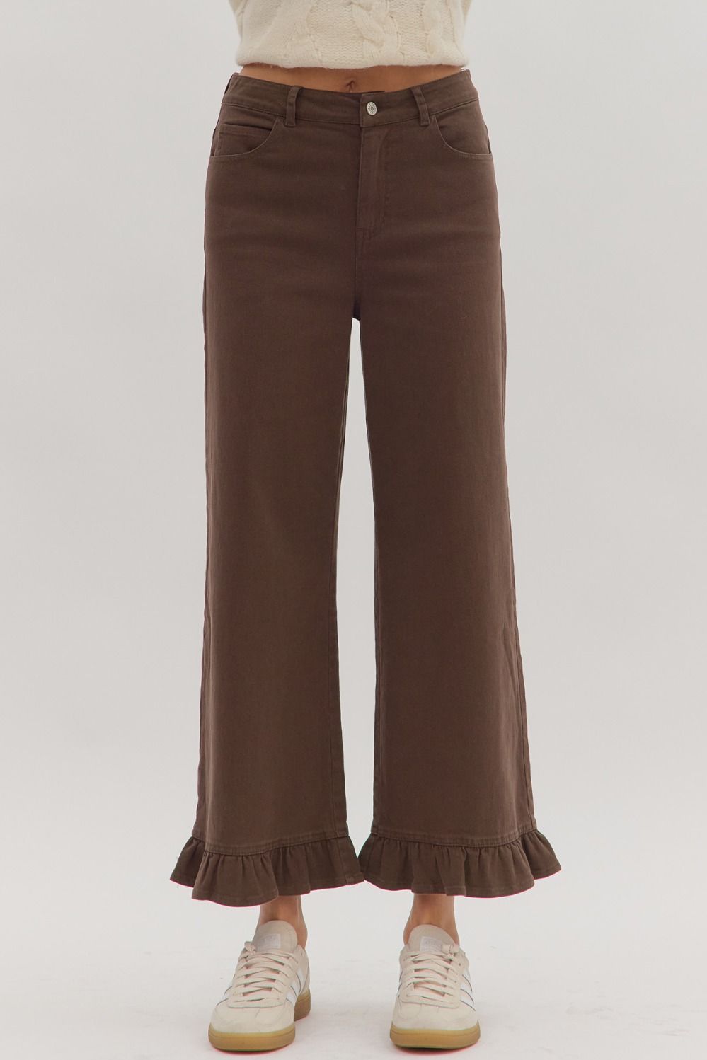 Harlow Ruffle Hem Pant