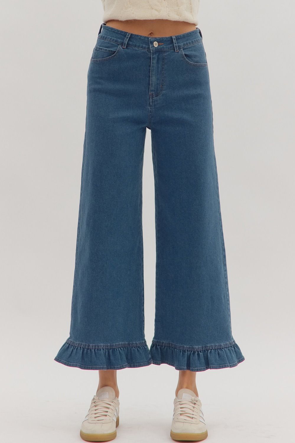 Harlow Ruffle Hem Pant