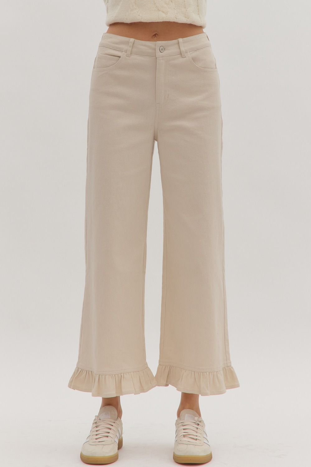 Harlow Ruffle Hem Pant