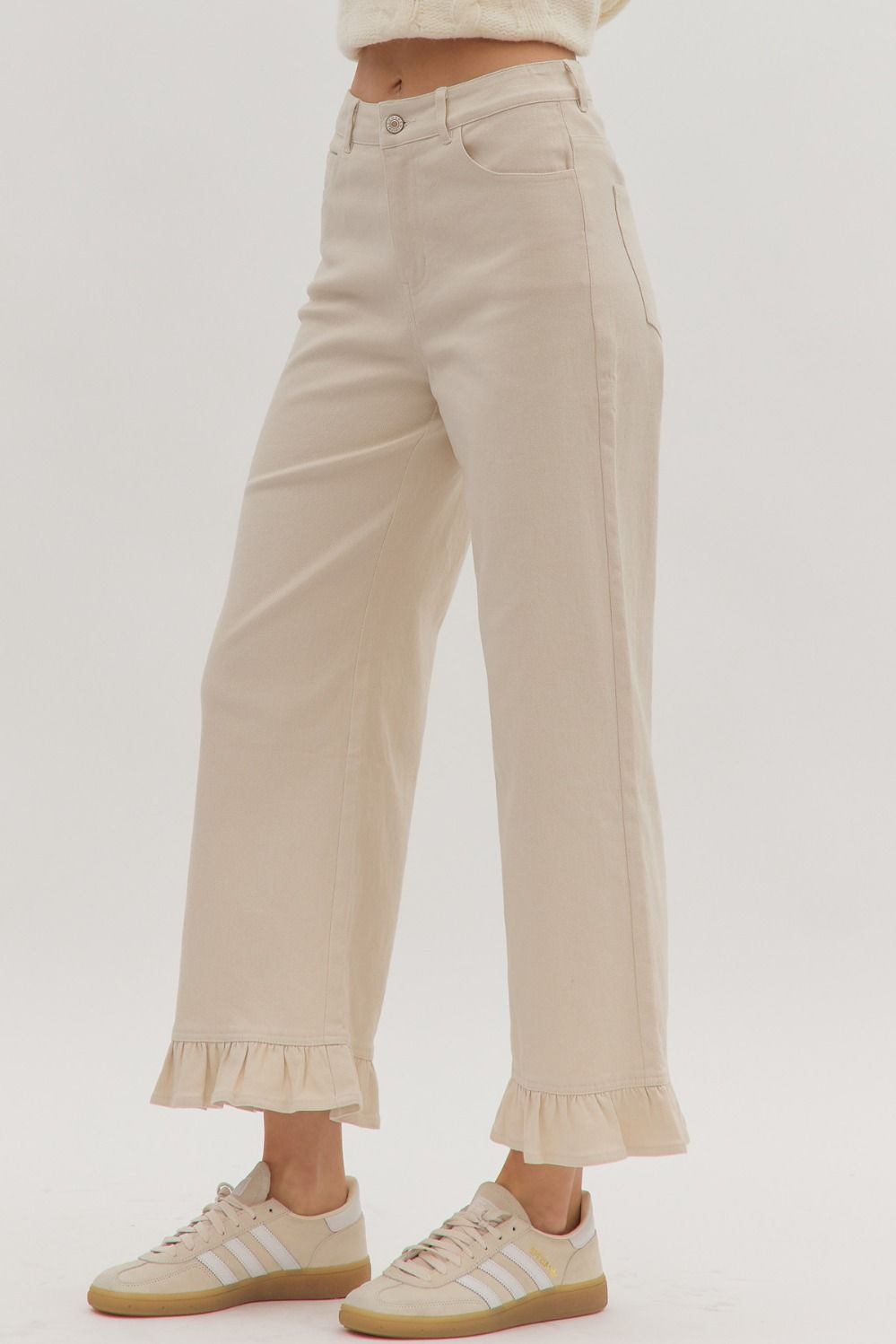 Harlow Ruffle Hem Pant