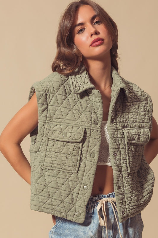Karys Quilted Vest