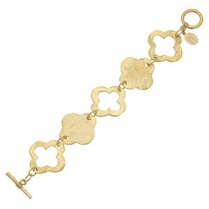Linked Clover Bracelet