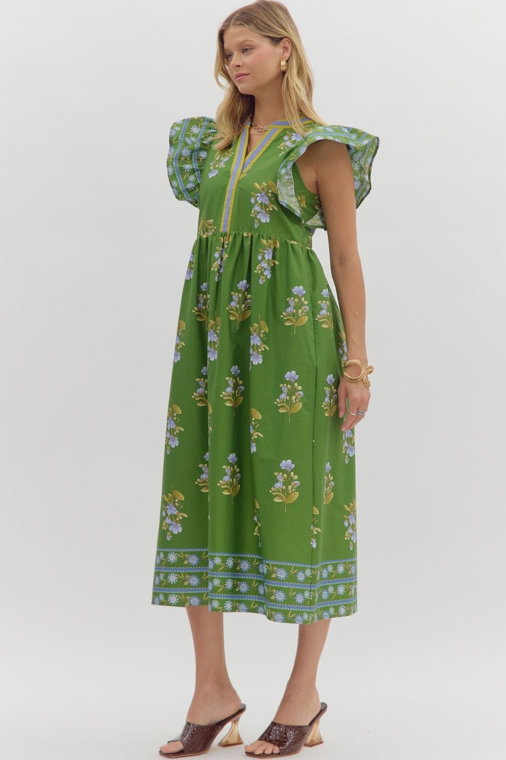 Luna Floral Maxi Dress
