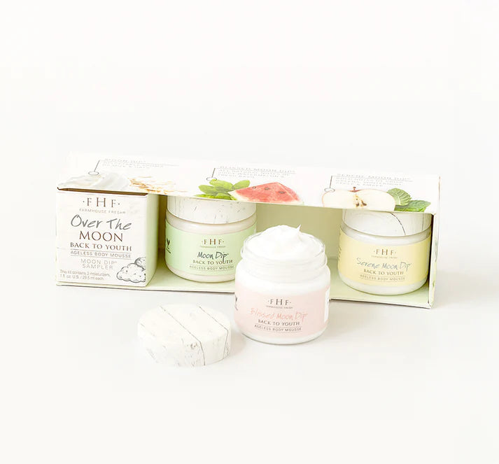 FarmHouse Fresh Over the Moon-Moon Dip Body Mousse Sampler