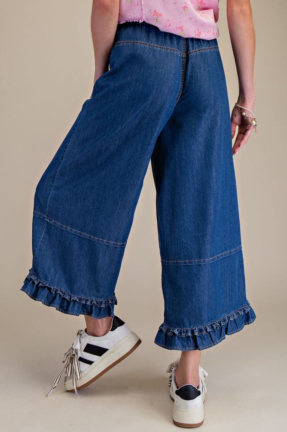 Raya Ruffle Bottom Pants