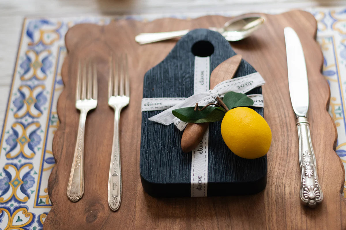 Dutch Cheese Board with Spreader, Small