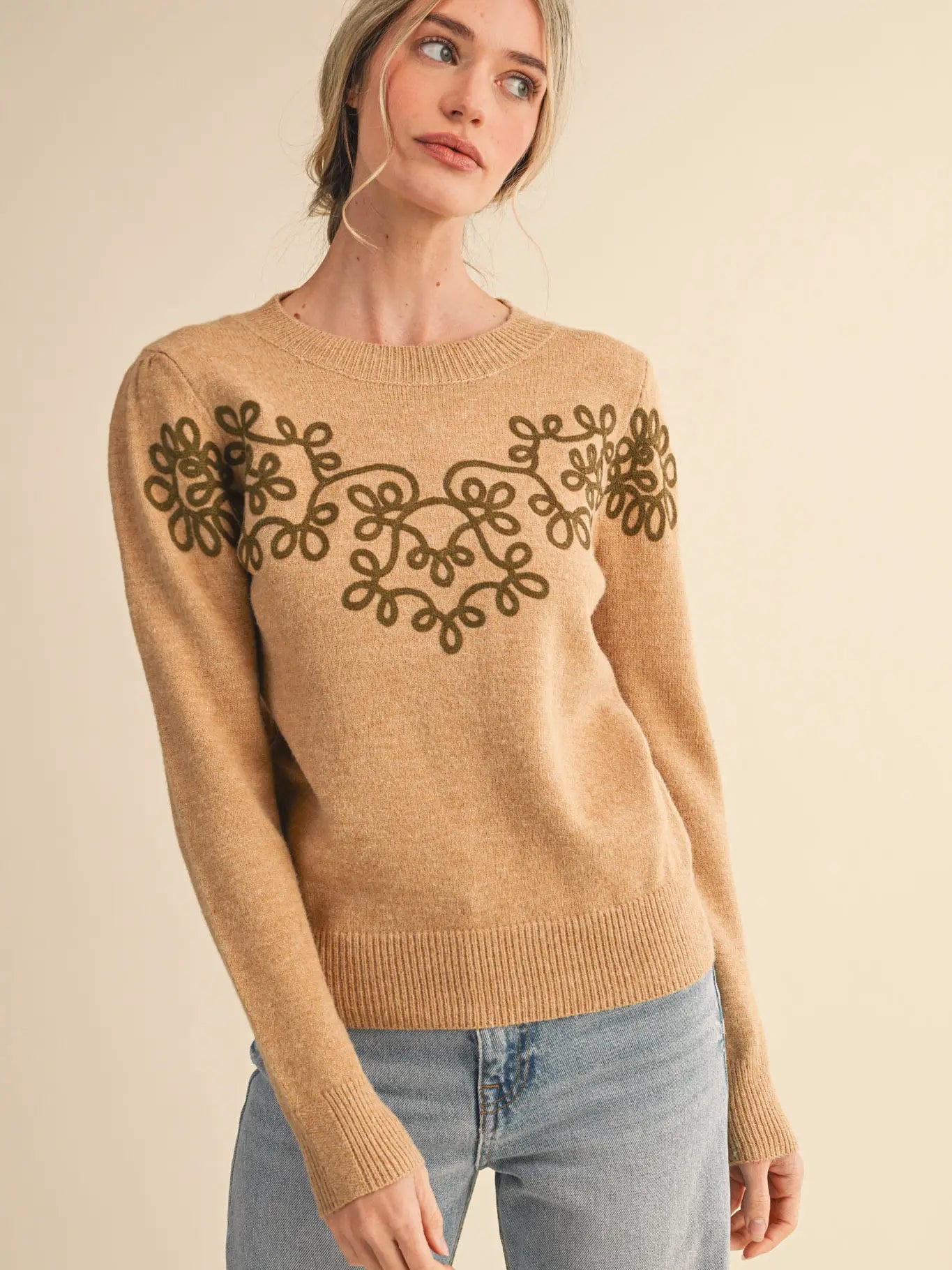 Olwen Floral Sweater