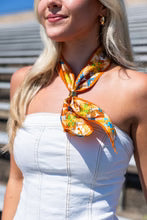 Saturday Silks Texas All-Star Skinny Scarf