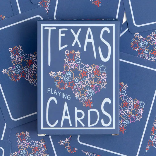 Texas Stars Playing Cards