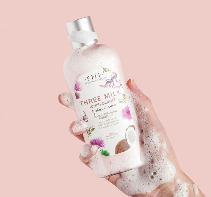 FarmHouse Fresh Three Milk Whipfoliant Ageless Cleanser