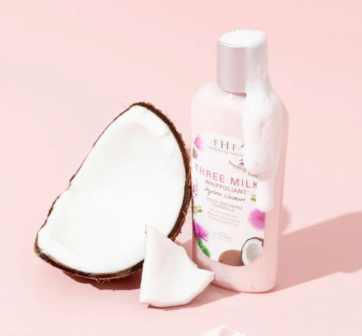 FarmHouse Fresh Three Milk Whipfoliant Ageless Cleanser