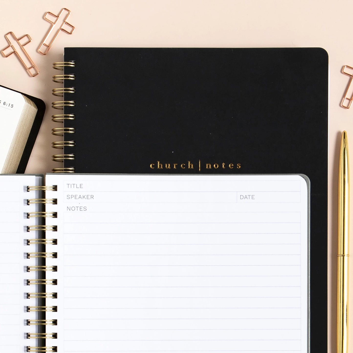 Black Church Notes Bible Reference Notebook with Maps