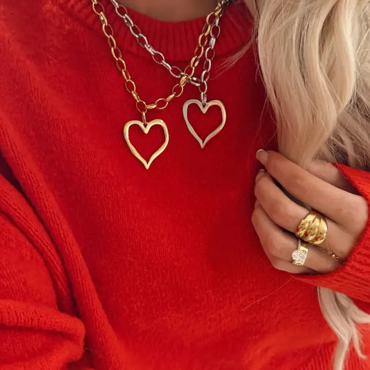 Silver Heart Necklace