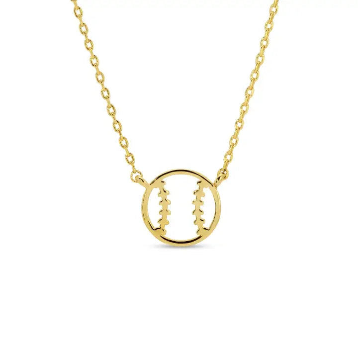 GameDay Baseball Necklace