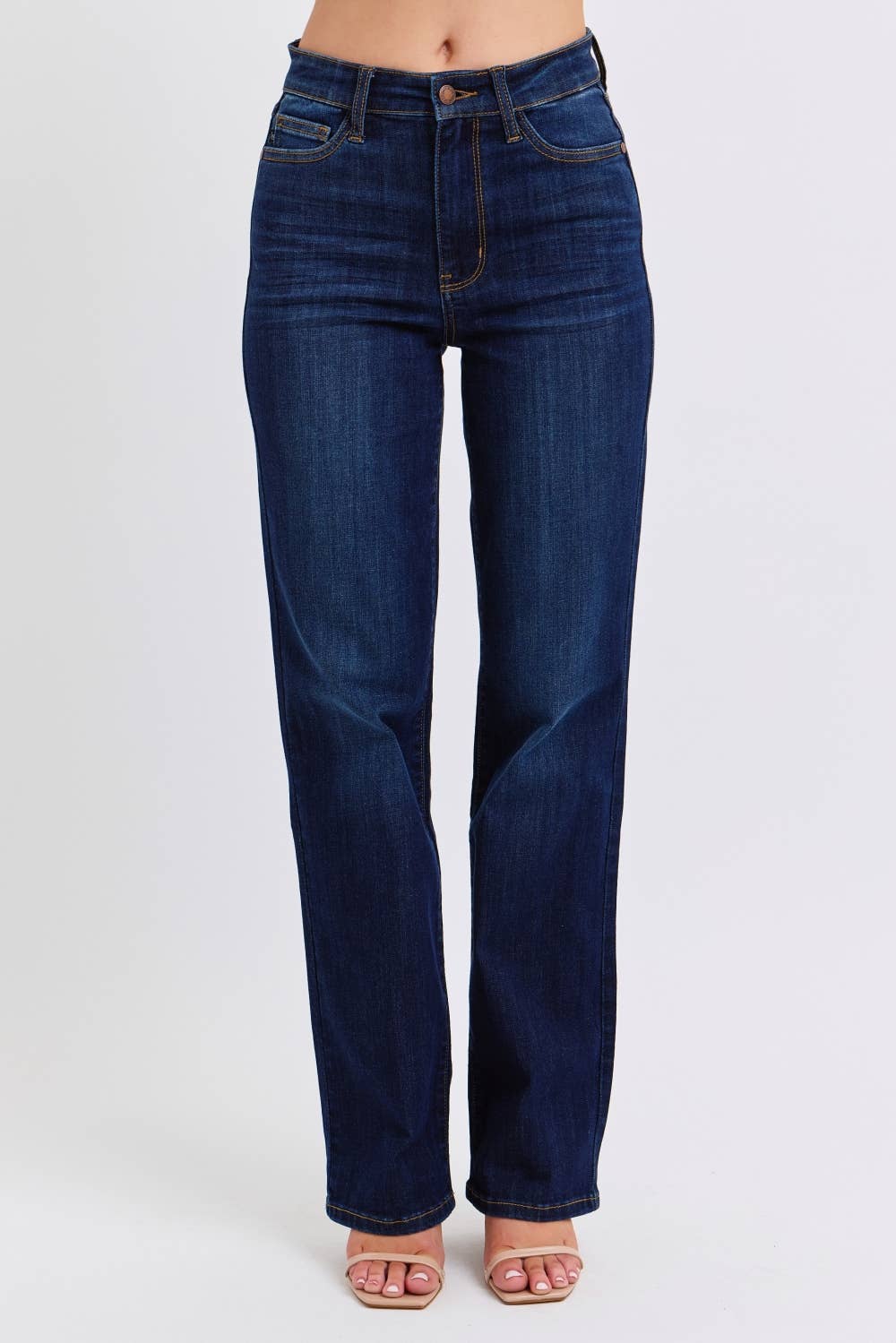 Judy Blue HW Straight Leg Jeans