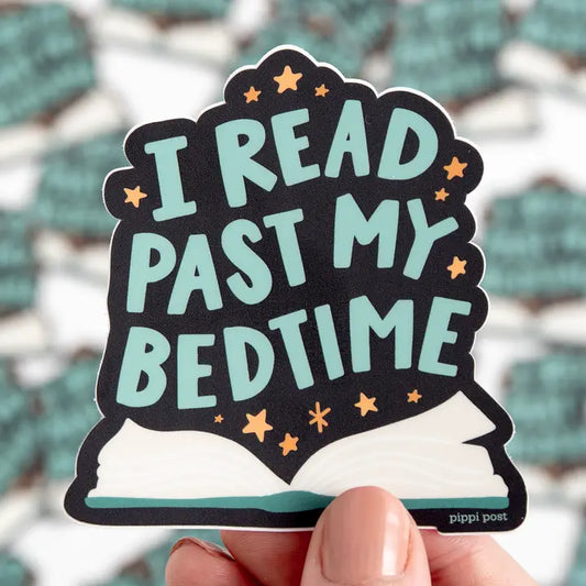 Pippi Post Bedtime Reader Decal Sticker
