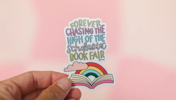 Pippi Post Book Fair Decal Sticker