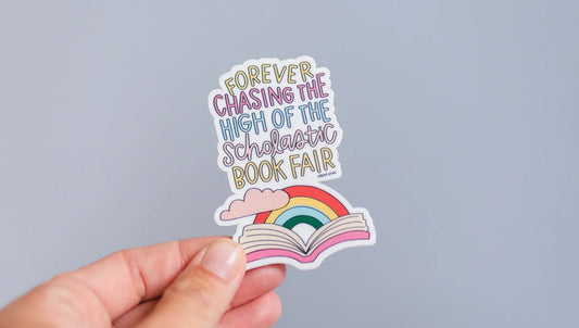 Pippi Post Book Fair Decal Sticker