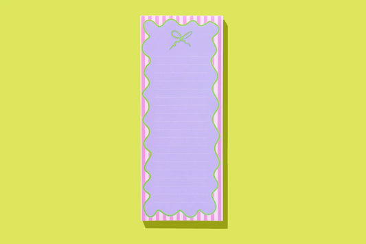 Bow Skinny List Pad