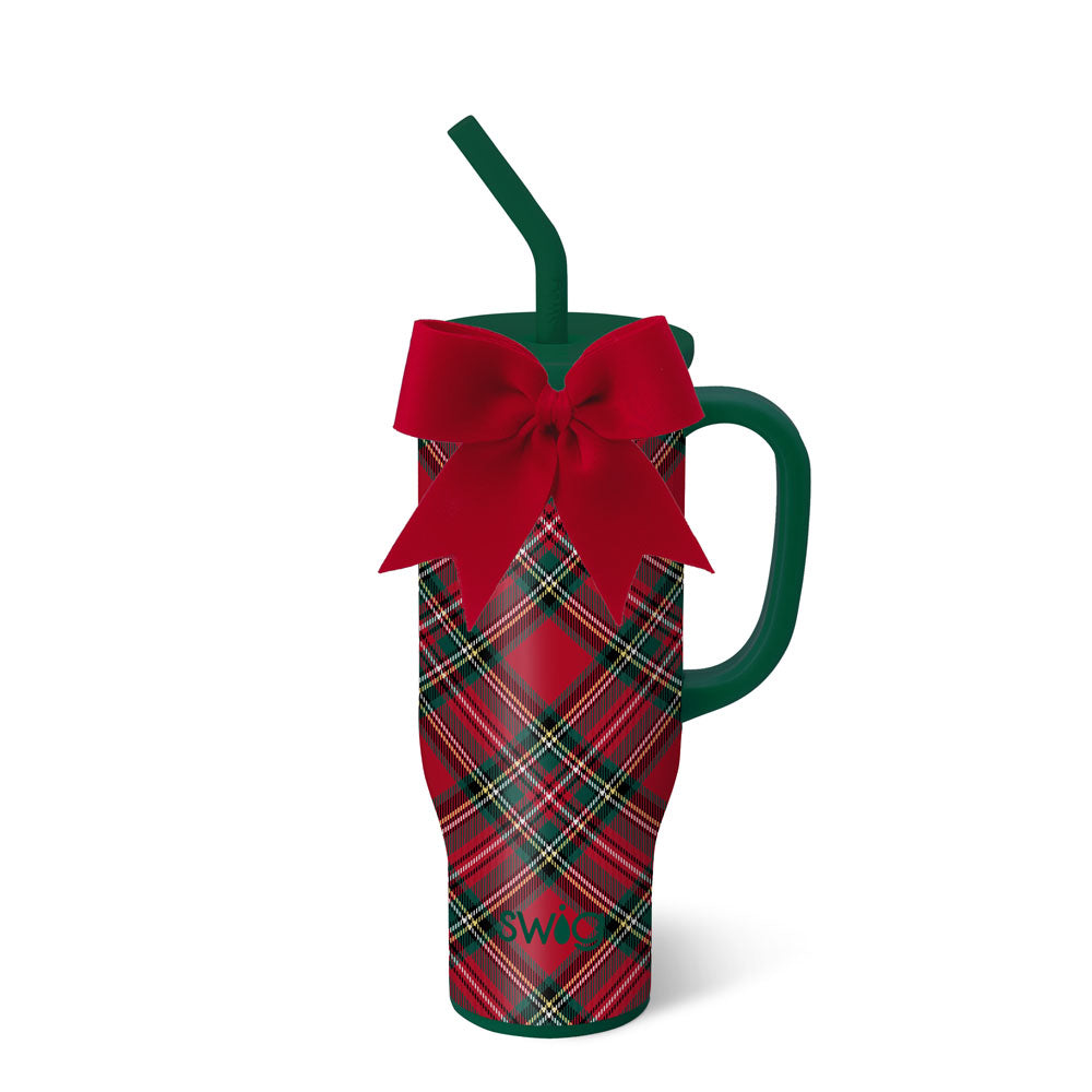 Swig Christmas Plaid Mega Mug 30oz