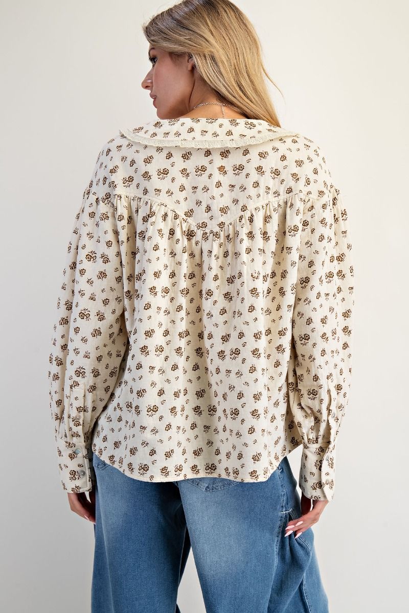 Amie Button Down Top
