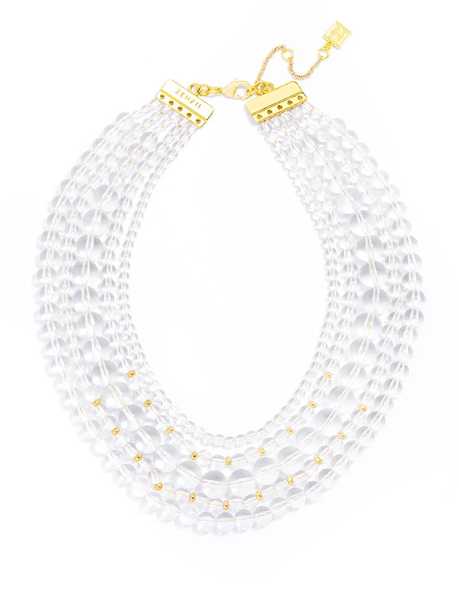 5 Strand Pearl Necklace