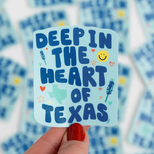 Deep in the Heart of Texas Sticker