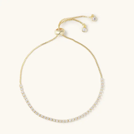 Nikki Smith Diamond Chain Slider Bracelet