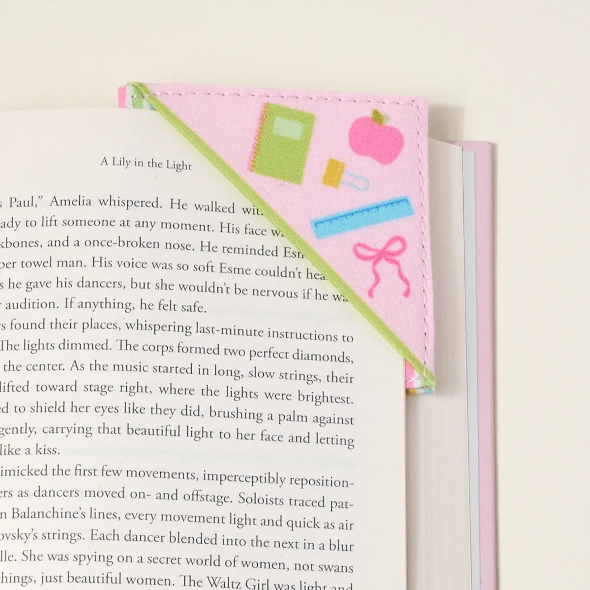 Color Me Happy Corner Keeper Bookmark