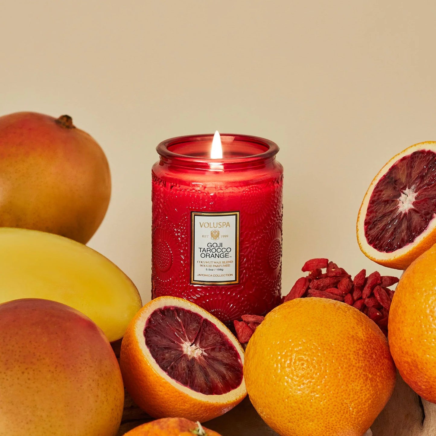 Volupsa Goji Tarocco Orange Candle