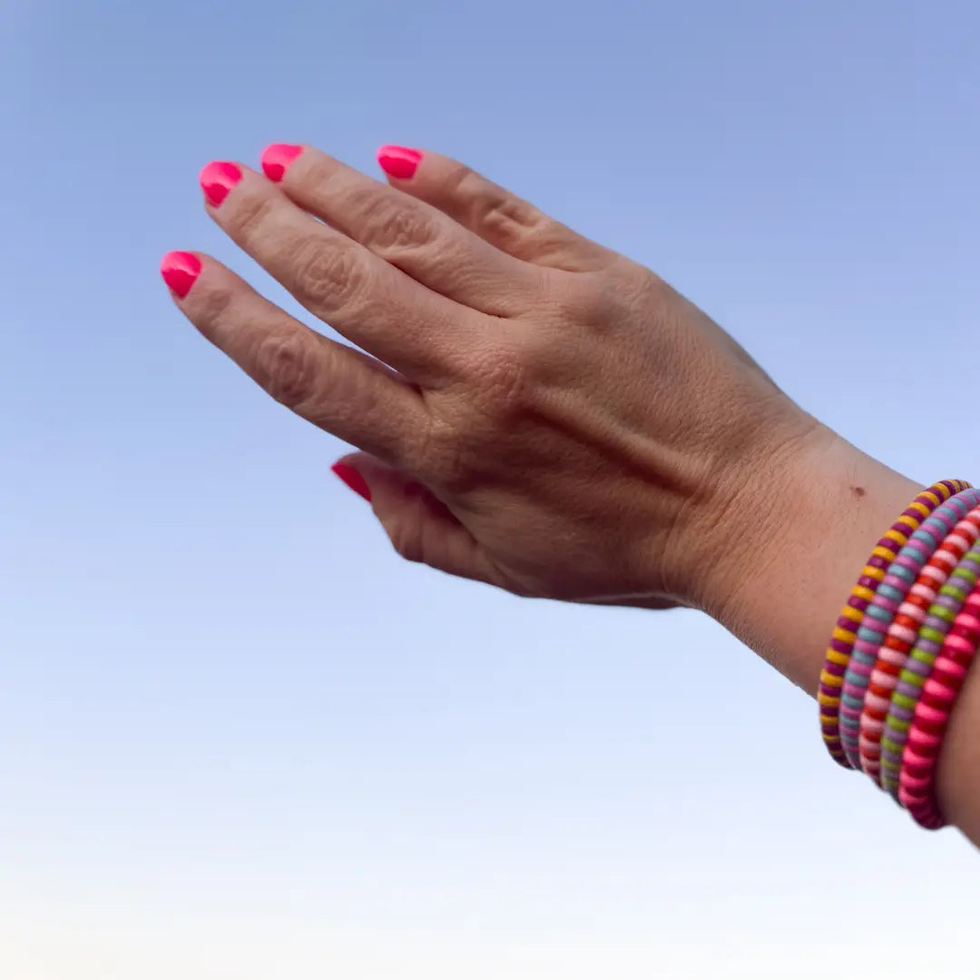 Painted Enamel Bracelets