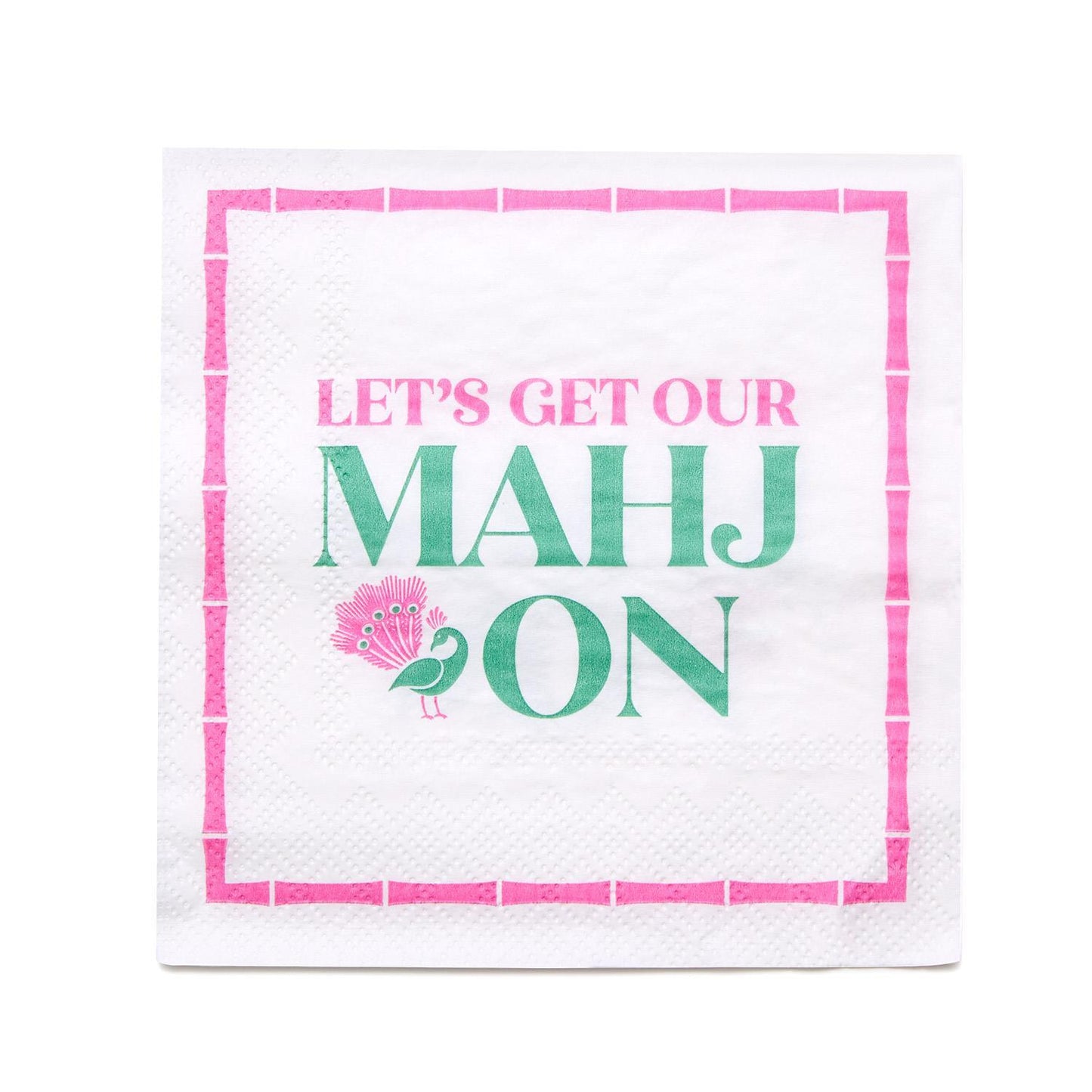 Let's Maj On Paper Cocktail Napkins