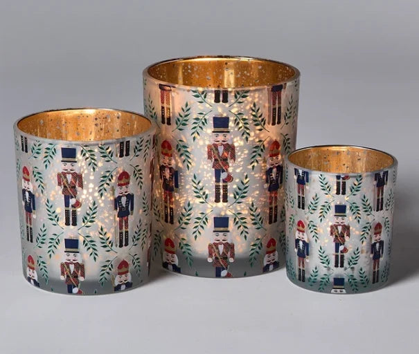 Nutcracker Tealight Candle Holders